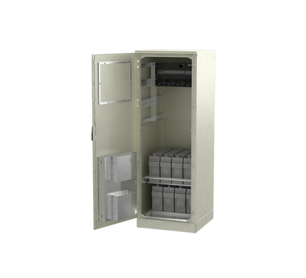 สถานีรถไฟ 21KW 48Vdc BTS ตู้โทรคมนาคมกลางแจ้ง OEM ODM