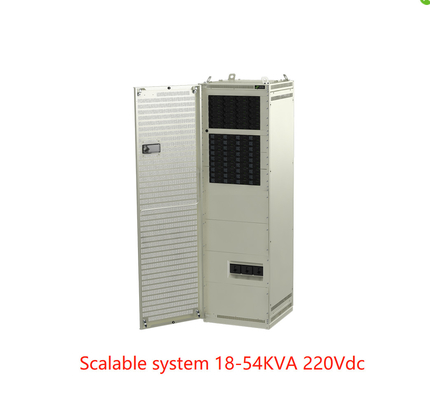 ระบบไฟฟ้า Flatpack ที่ปรับขนาดได้ Eltek Rectiverter 54KVA 220Vdc EN 60950-1