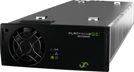 Eltek Flatpack2 24V 48KW DC Power System พร้อม Smartpack2 Flatpack2 24/1800HE