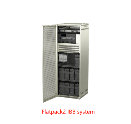 IP21 Eltek Flatpack2 ระบบ IBB SPD LLVD BLVD พร้อมตัวควบคุม Smartpack2 Master