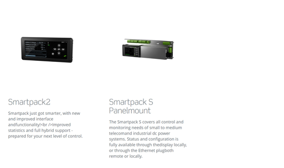 2000W Eltek Smartpack S Flatpack2 ระบบพลังงาน 5U