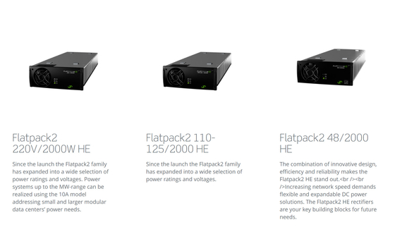 Eltek Industrial Bulk Feed ระบบ AC/DC 24-220Vdc 2kw- 16kw พร้อม Flatpack 2 Rectifiers