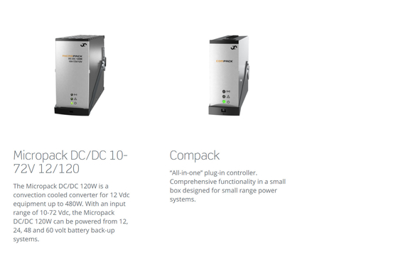 Eltek Micropack System 120W1000W 12V 24V 48V ตัวเลือกพร้อมเครื่องควบคุมเล็ก P/N: 241120.911 P/N: 241120.920 P/N: 241120.901