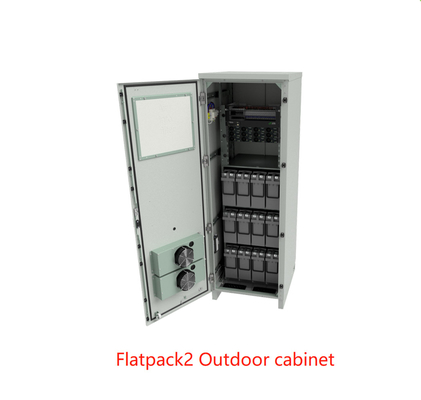 IP65 Eltek 36KW Street ตู้โทรคมนาคมกลางแจ้ง 48Vdc 700A