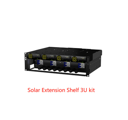 6.4KW 12.8KW Eltek Power Telecom Hybrid System ชุดขยายพลังงานแสงอาทิตย์ 3U Shelf