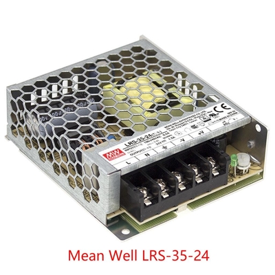 วงจรเรียงกระแสแบบปิด 35W เอาต์พุตเดี่ยว Switching Power Supply LRS-35-5 LRS-35-12