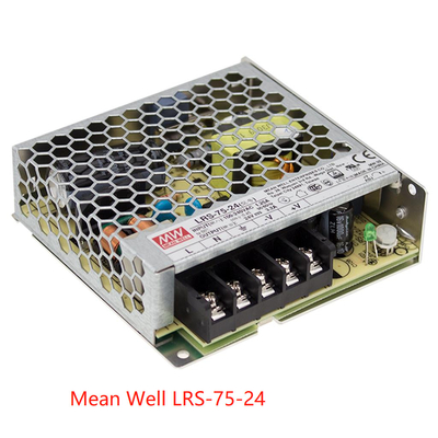 พาวเวอร์ซัพพลายแบบสวิตชิ่งเอาต์พุตเดี่ยว 75W LRS-75-5