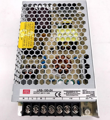 Meanwell LRS Series 150W แหล่งจ่ายไฟสลับเดี่ยว LRS-150 LRS-150-24