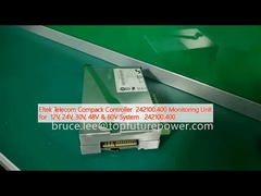 Eltek Telecom Compack Controller 242100.400 หน่วยการติดตามสําหรับระบบ 12V, 24V, 30V, 48V และ 60V 242100400