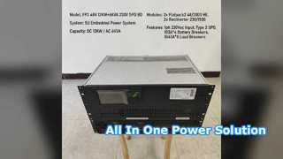Eltek Rectiverter ระบบไฟฟ้ากระแสสลับ 12KW DC 6KVA